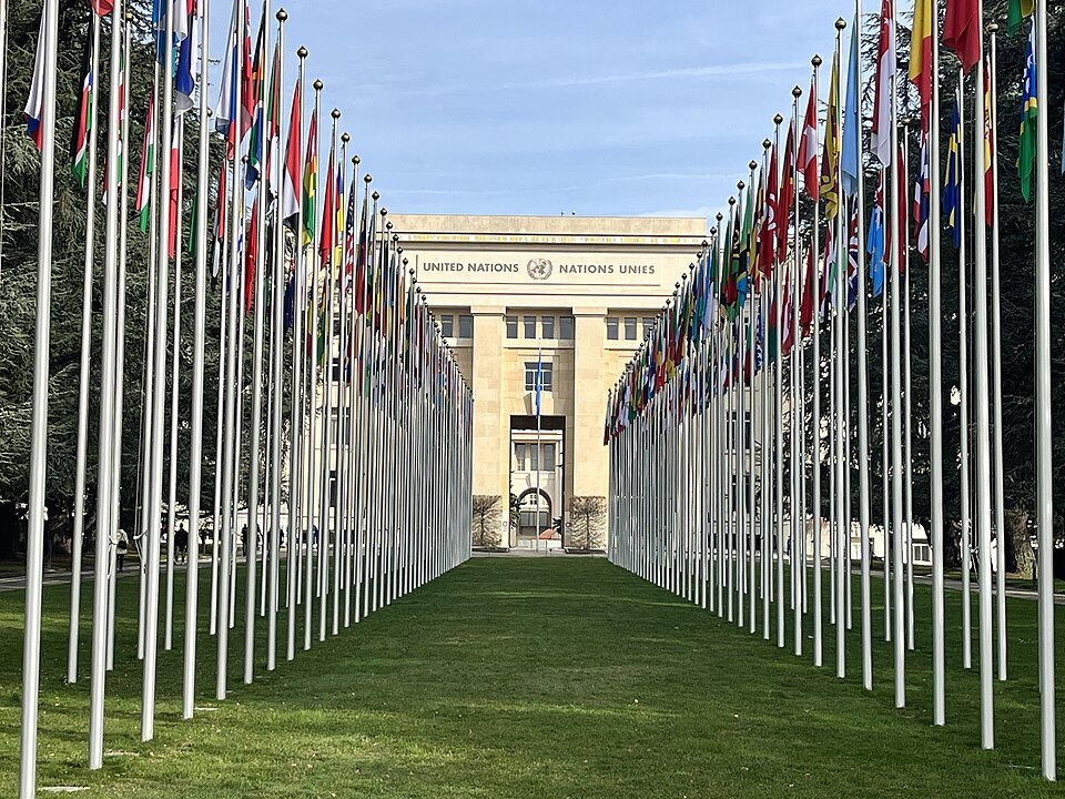 The Palace of Nations and the Broken Chair